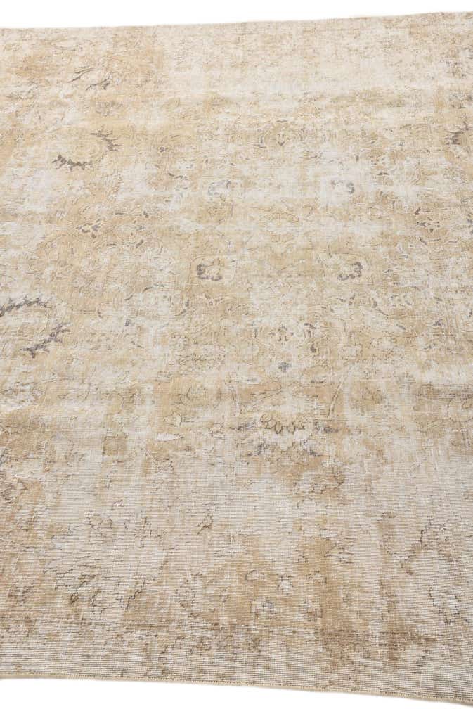 7' 6 x 10' 9 Hand Knotted Ultra Vintage Persian Wool Rug