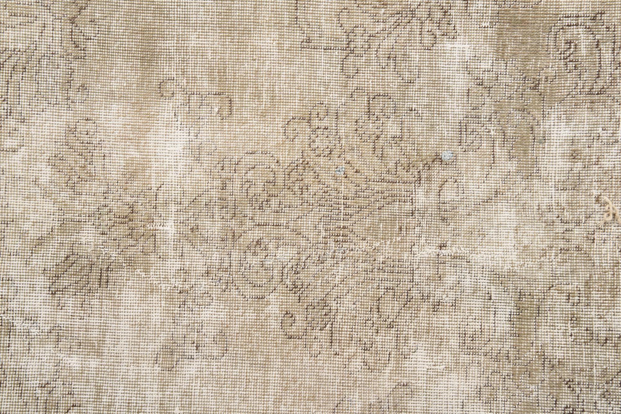 7' 11 x 11' 2 Hand Knotted Ultra Vintage Persian Wool Rug