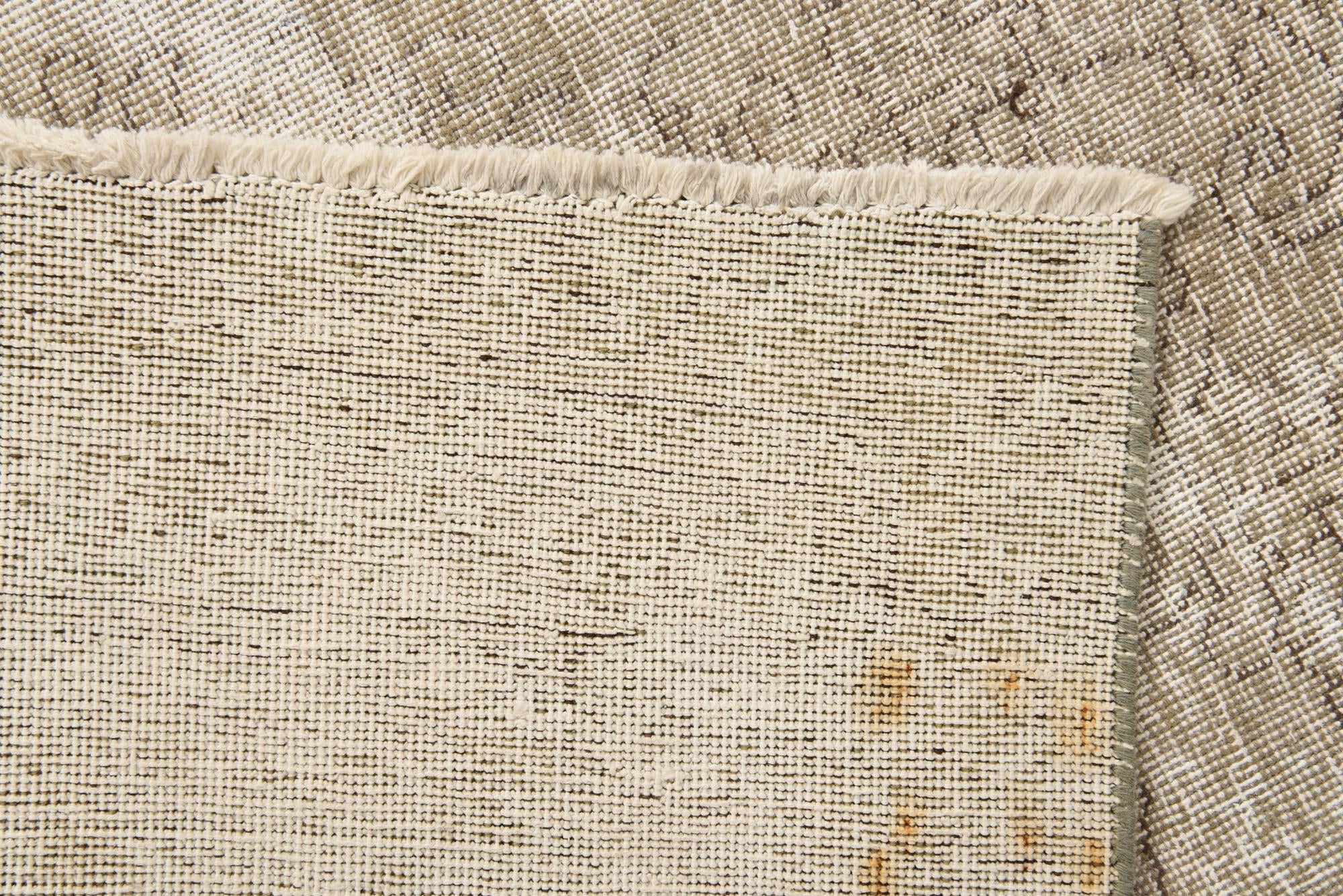 7' 11 x 11' 2 Hand Knotted Ultra Vintage Persian Wool Rug