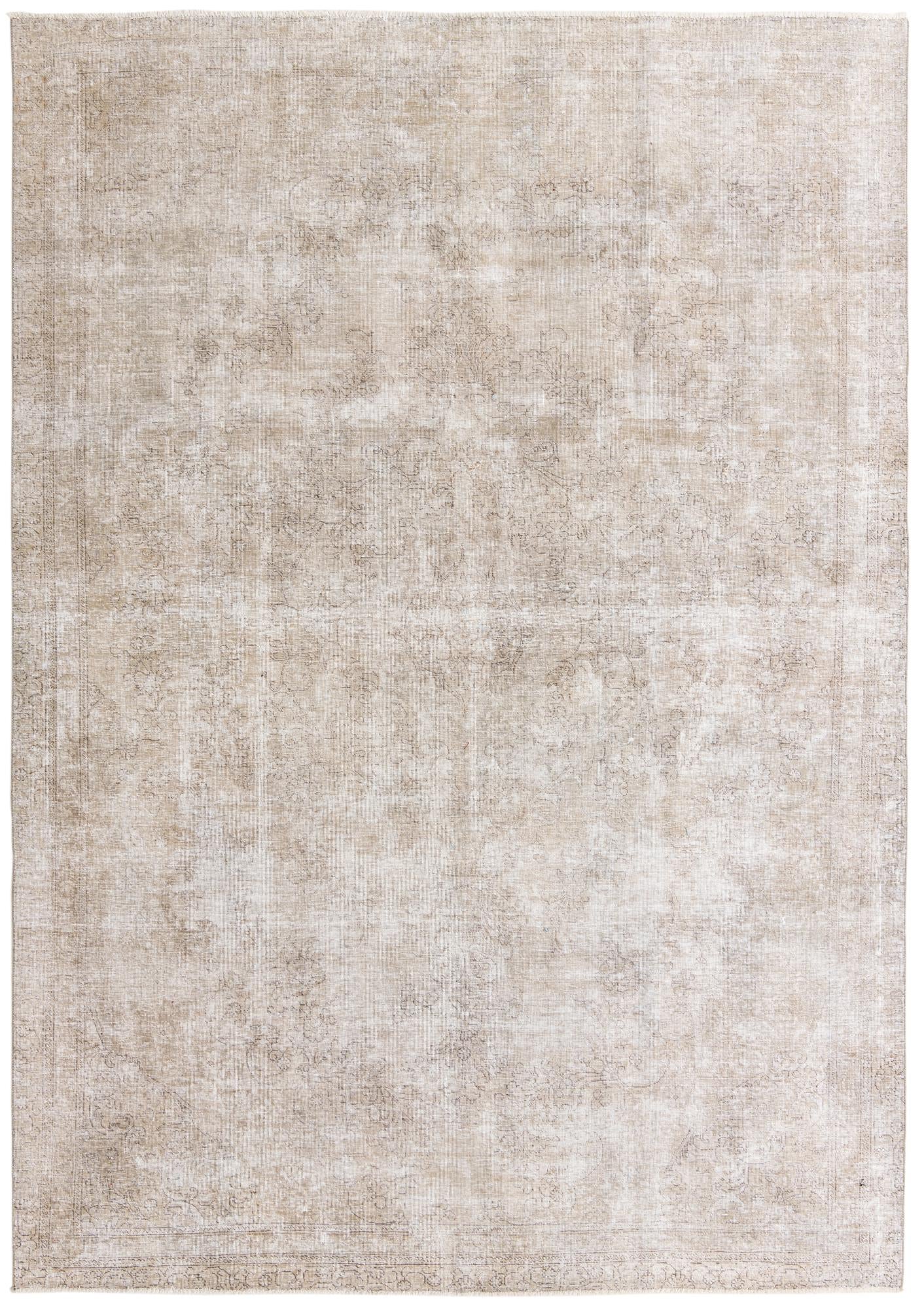 7' 11 x 11' 2 Hand Knotted Ultra Vintage Persian Wool Rug