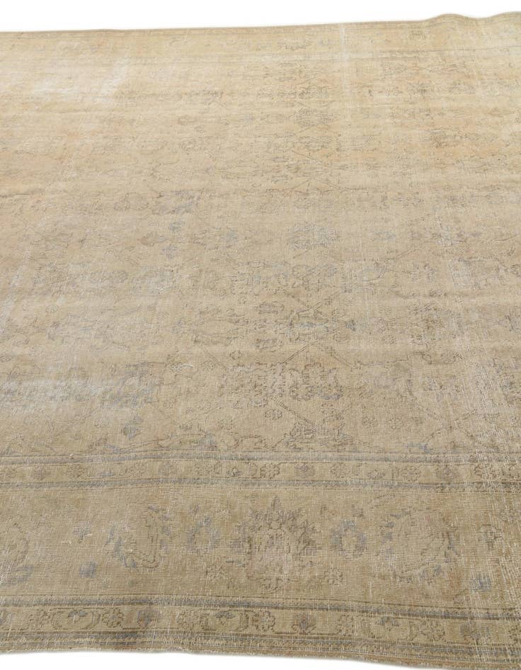 Detail image of 9' 6 x 12' 1  Hand Knotted Ultra Vintage Persian Wool Rug