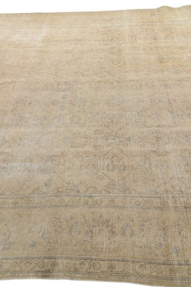 9' 6 x 12' 1 Hand Knotted Ultra Vintage Persian Wool Rug