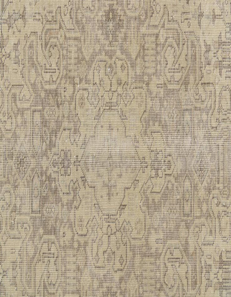 Detail image of 9' 8 x 12' 9  Hand Knotted Ultra Vintage Persian Wool Rug