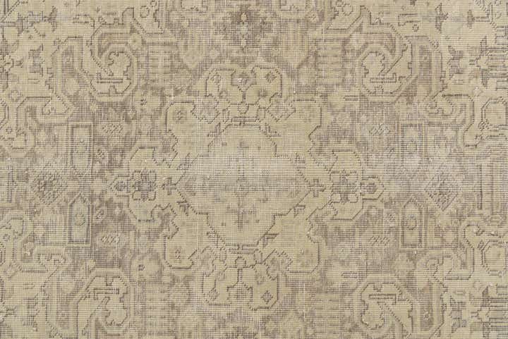 9' 8 x 12' 9 Hand Knotted Ultra Vintage Persian Wool Rug