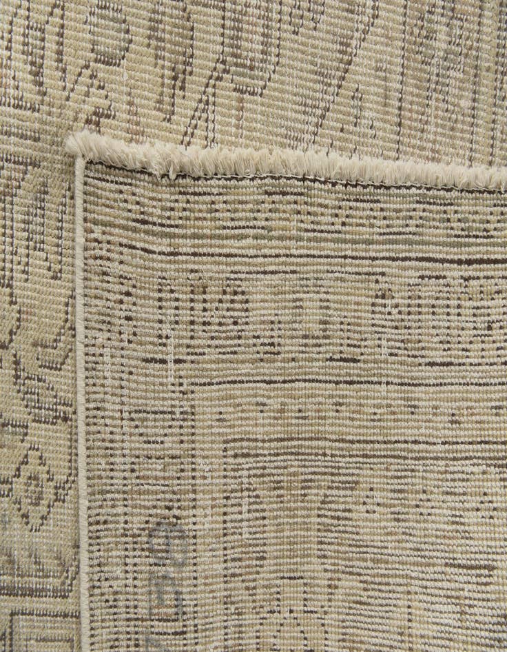 Detail image of 9' 8 x 12' 9  Hand Knotted Ultra Vintage Persian Wool Rug