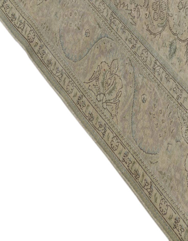 Detail image of 9' 9 x 12' 6  Hand Knotted Ultra Vintage Persian Wool Rug