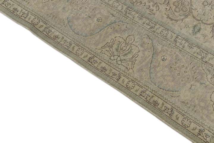 9' 9 x 12' 6 Hand Knotted Ultra Vintage Persian Wool Rug