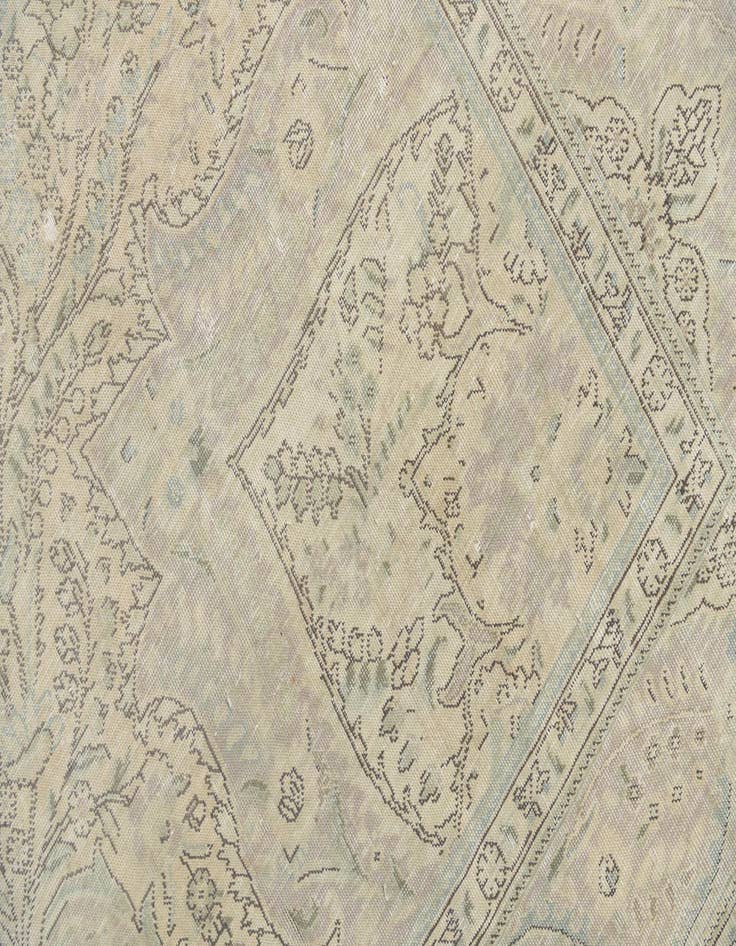 Detail image of 9' 9 x 12' 6  Hand Knotted Ultra Vintage Persian Wool Rug