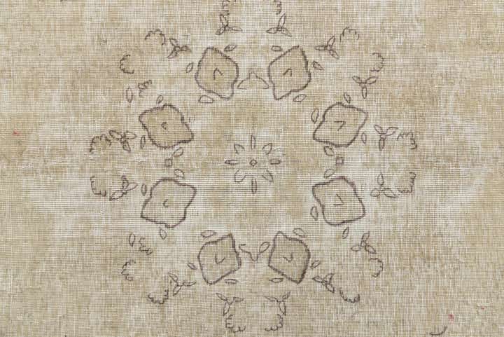 6' 1 x 9' 4 Hand Knotted Ultra Vintage Persian Wool Rug