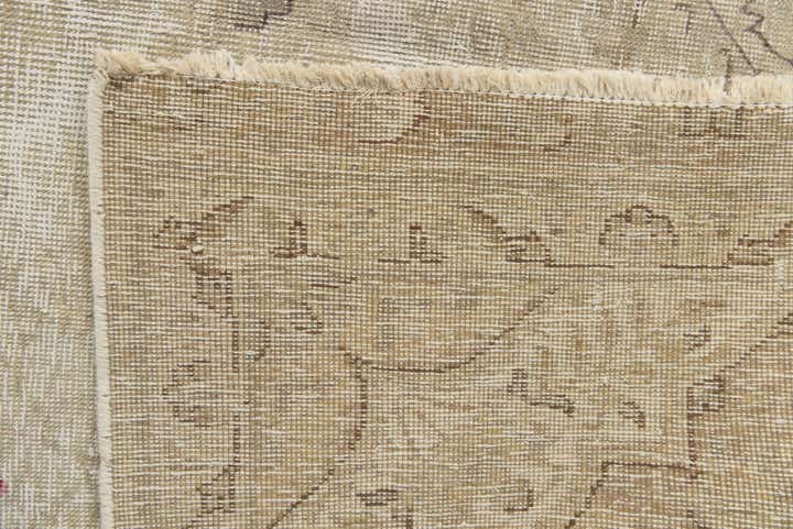 6' 1 x 9' 4 Hand Knotted Ultra Vintage Persian Wool Rug