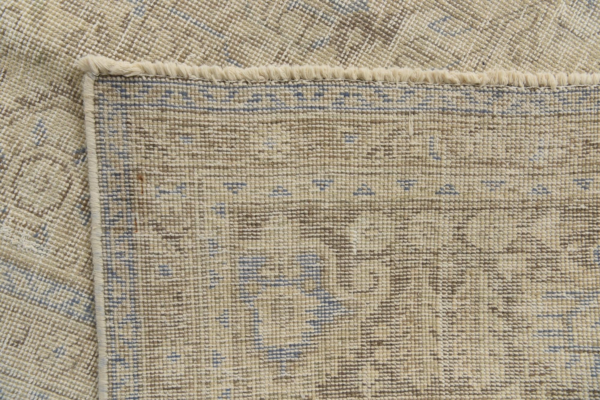 9' 5 x 12' 10 Hand Knotted Ultra Vintage Persian Wool Rug