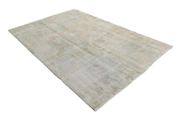 5' 10 x 9' Hand Knotted Ultra Vintage Persian Wool Rug