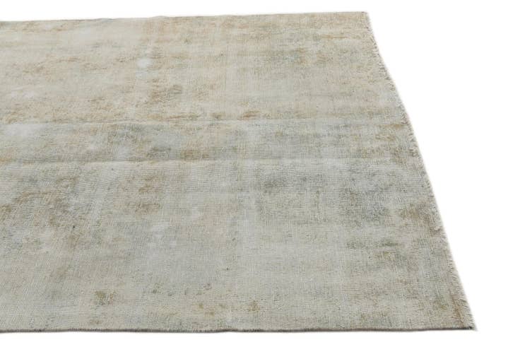 Detail image of 5' 10 x 9' Hand Knotted Ultra Vintage Persian Wool Rug