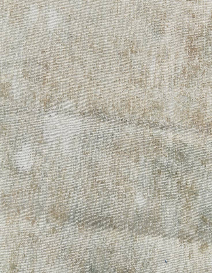 Detail image of 5' 10 x 9'  Hand Knotted Ultra Vintage Persian Wool Rug