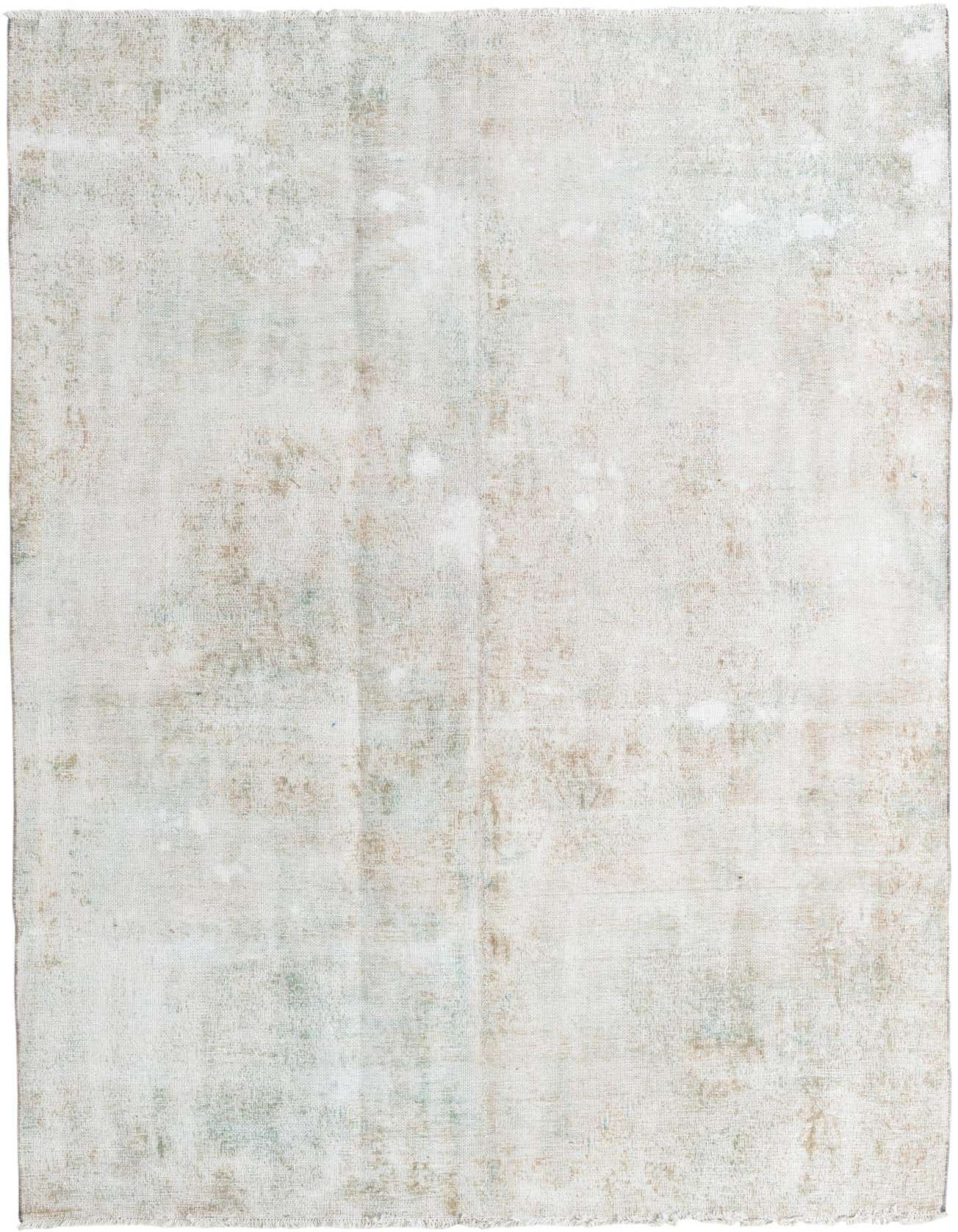 Primary image 5' 10 x 9'  Hand Knotted Ultra Vintage Persian Wool Rug