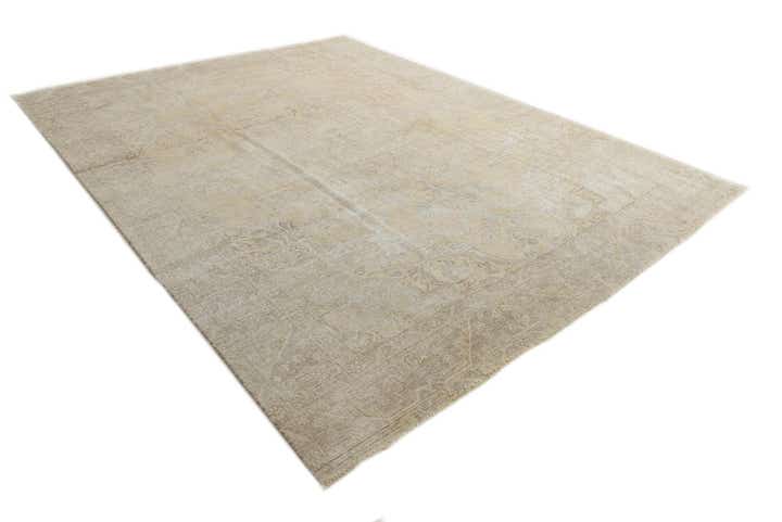 9' 4 x 12' 3 Hand Knotted Ultra Vintage Persian Wool Rug