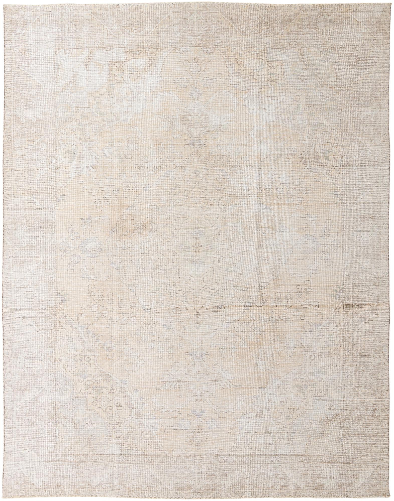 9' 4 x 12' 3 Hand Knotted Ultra Vintage Persian Wool Rug
