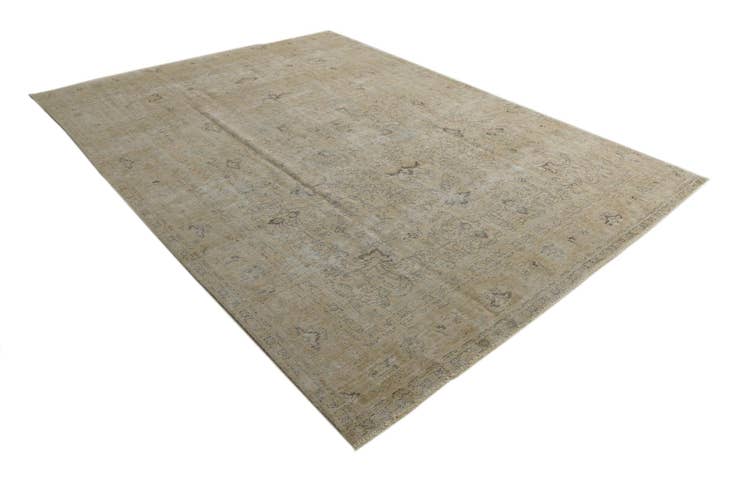 Detail image of 9' 2 x 12' 5 Hand Knotted Ultra Vintage Persian Wool Rug