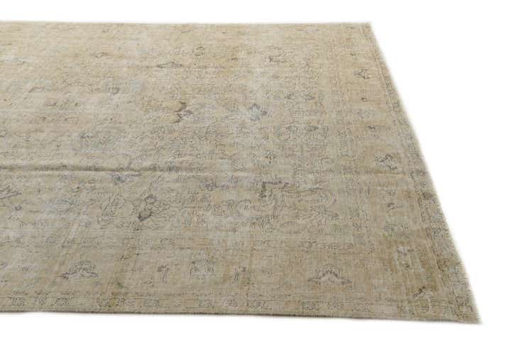 9' 2 x 12' 5 Hand Knotted Ultra Vintage Persian Wool Rug