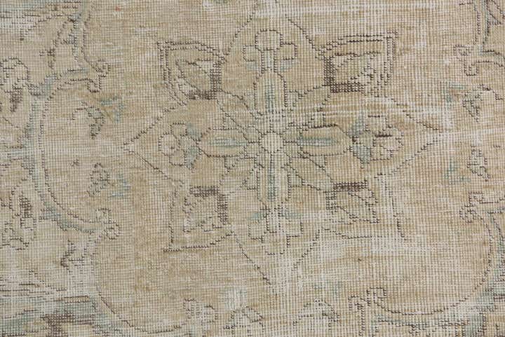 9' 2 x 12' 5 Hand Knotted Ultra Vintage Persian Wool Rug