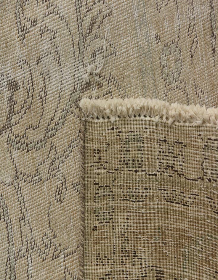 Detail image of 9' 2 x 12' 5  Hand Knotted Ultra Vintage Persian Wool Rug