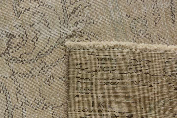 9' 2 x 12' 5 Hand Knotted Ultra Vintage Persian Wool Rug