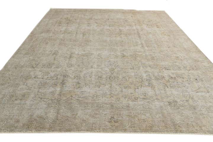 9' 6 x 12' Hand Knotted Ultra Vintage Persian Wool Rug