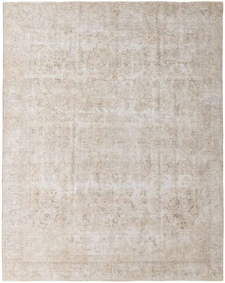 9' 6 x 12' Hand Knotted Ultra Vintage Persian Wool Rug