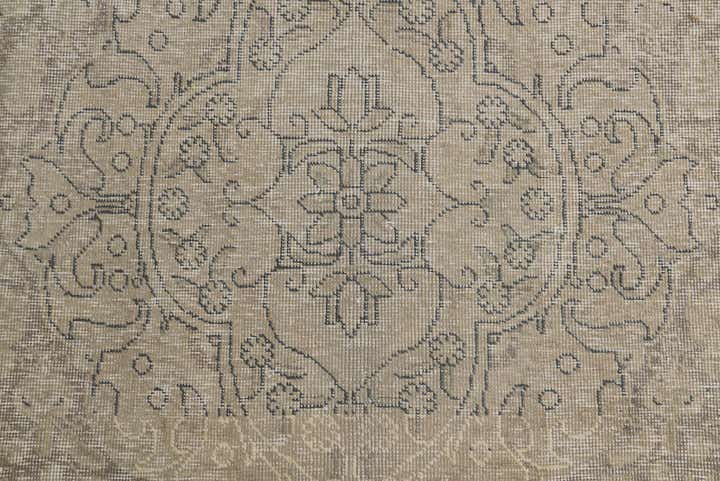 9' 8 x 12' 6 Hand Knotted Ultra Vintage Persian Wool Rug