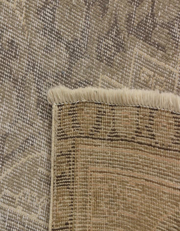 Detail image of 9' 8 x 12' 6  Hand Knotted Ultra Vintage Persian Wool Rug