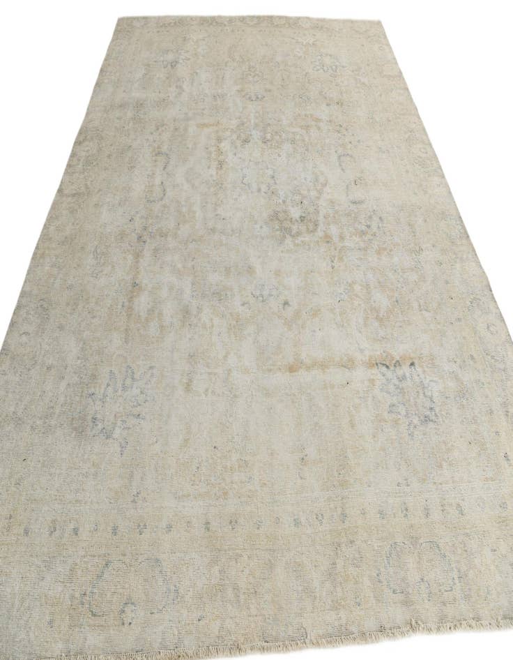 Detail image of 8' 10 x 11' 9  Hand Knotted Ultra Vintage Persian Wool Rug