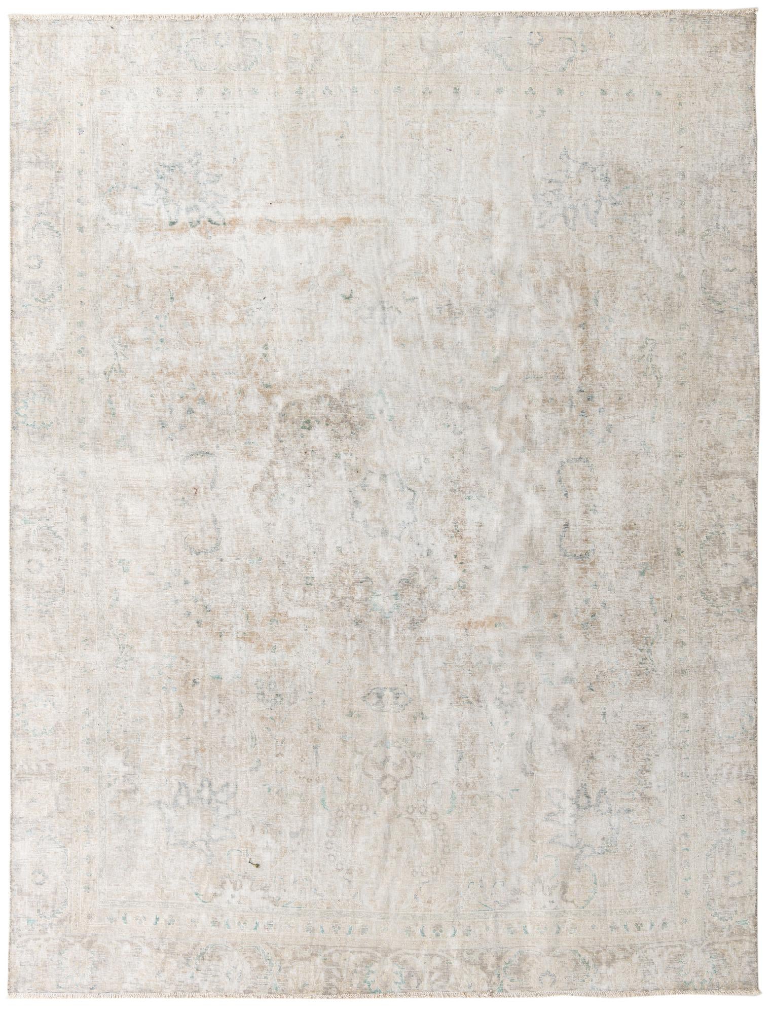 8' 10 x 11' 9 Hand Knotted Ultra Vintage Persian Wool Rug