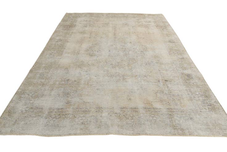 Detail image of 7' 9 x 10' 10 Hand Knotted Ultra Vintage Persian Wool Rug