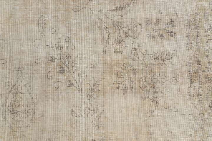 7' 9 x 10' 10 Hand Knotted Ultra Vintage Persian Wool Rug