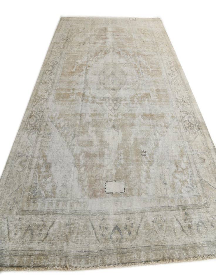 Detail image of 9' 9 x 12' 8  Hand Knotted Ultra Vintage Persian Wool Rug