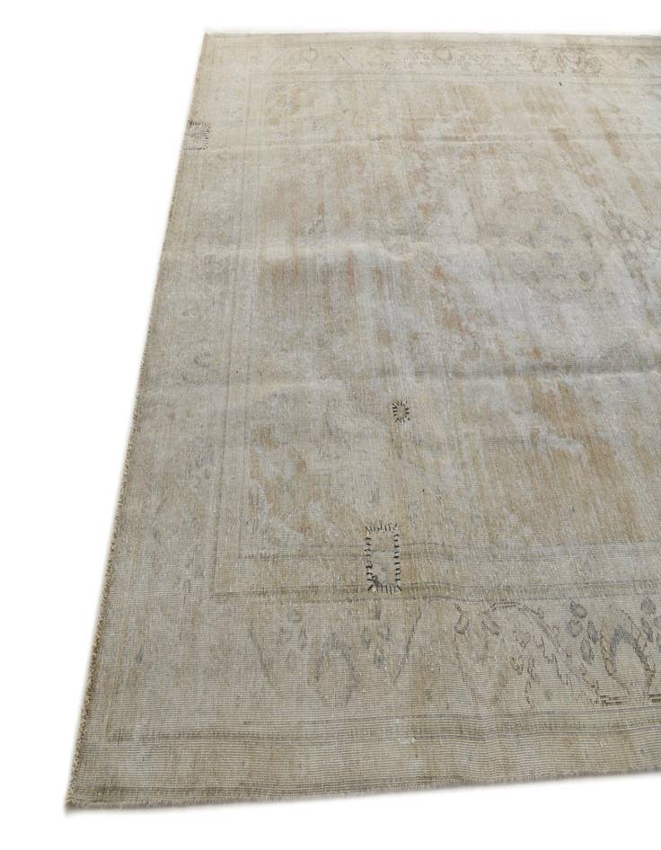 Detail image of 9' 9 x 12' 8  Hand Knotted Ultra Vintage Persian Wool Rug