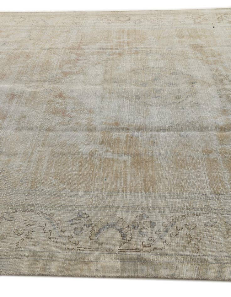 Detail image of 9' 9 x 12' 8  Hand Knotted Ultra Vintage Persian Wool Rug