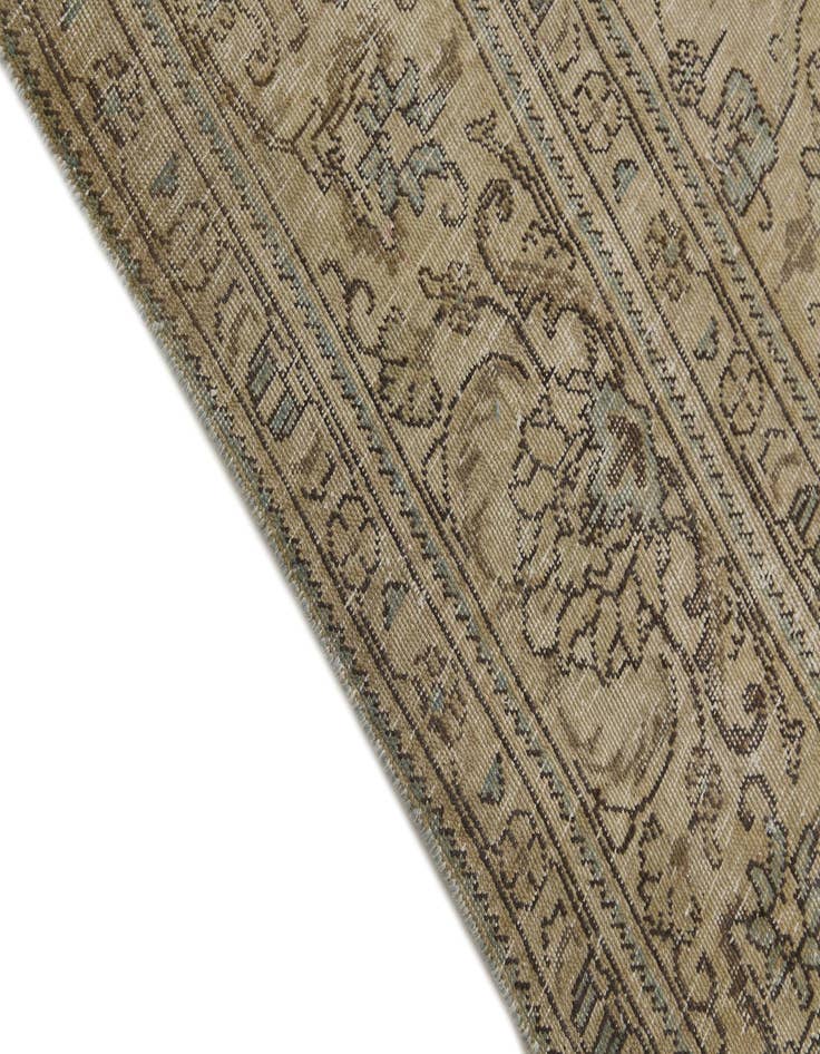 Detail image of 9' x 12'  Hand Knotted Ultra Vintage Persian Wool Rug