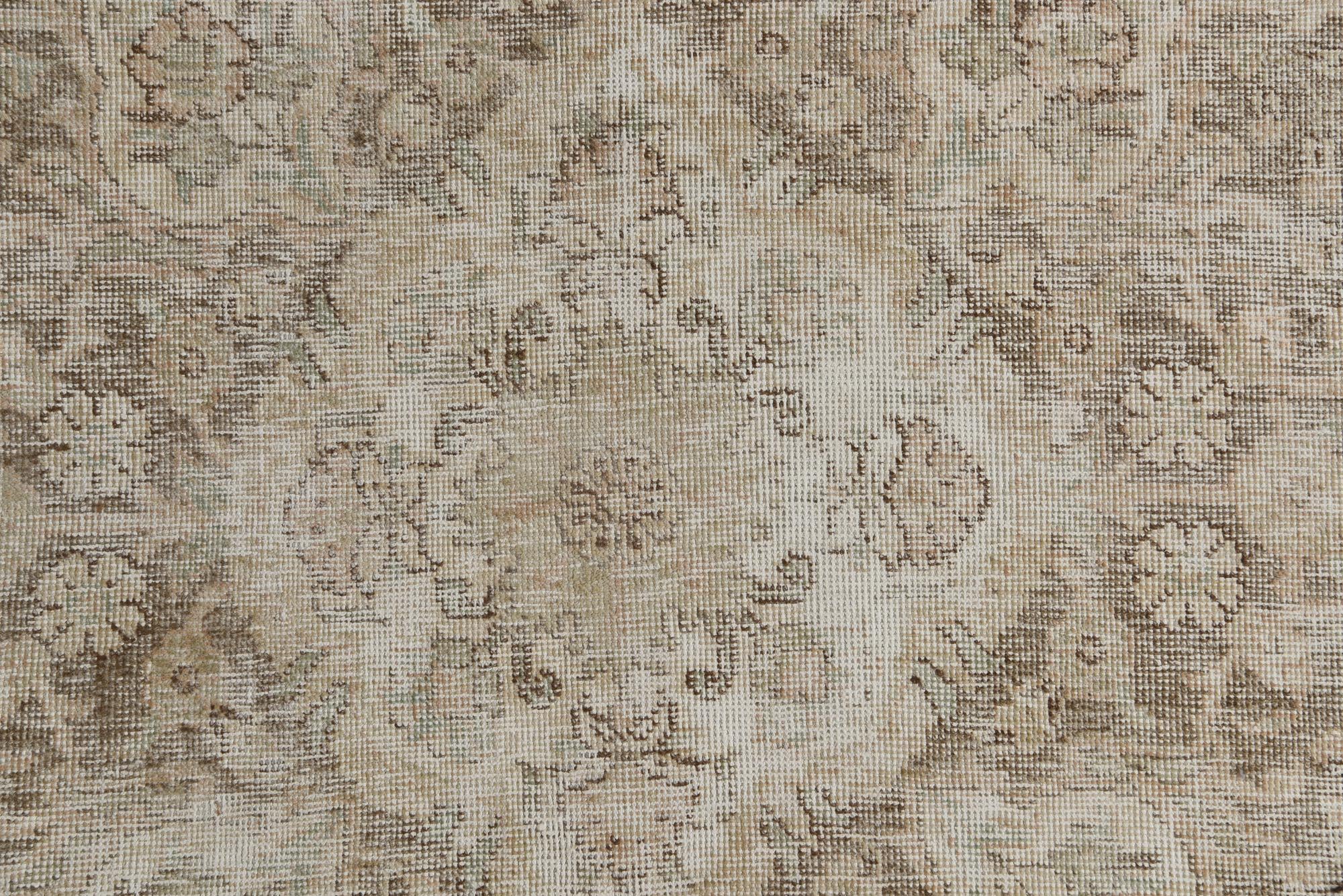 9' 9 x 12' 9 Hand Knotted Ultra Vintage Persian Wool Rug