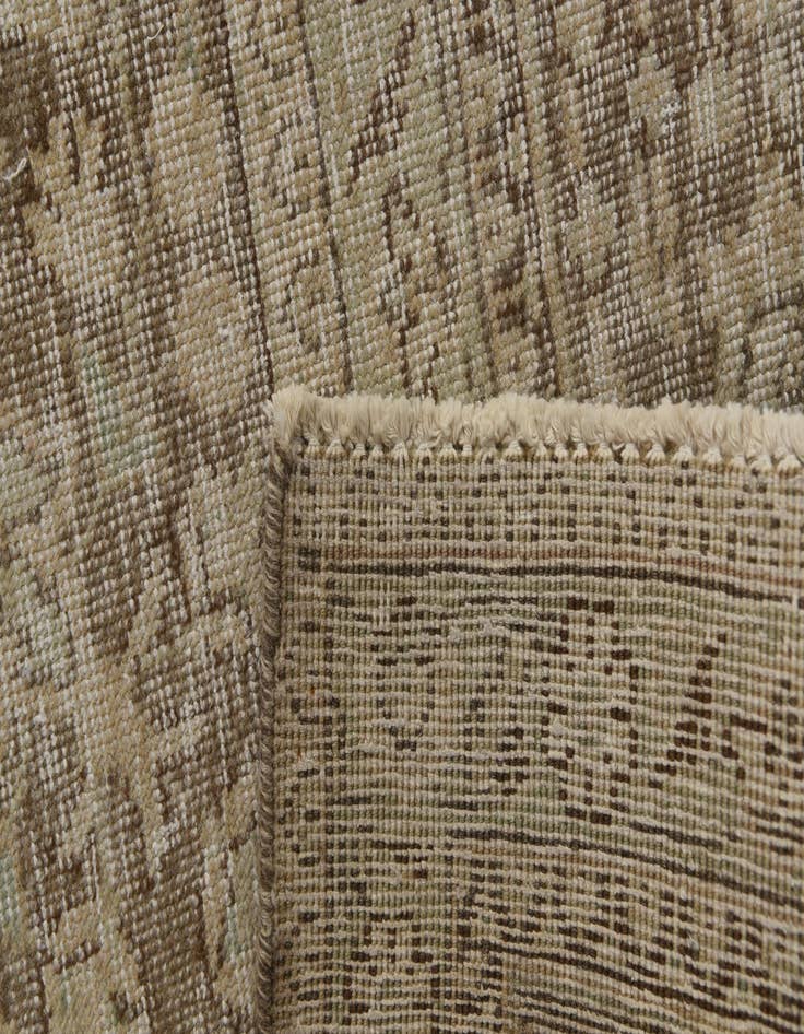 Detail image of 9' 9 x 12' 9  Hand Knotted Ultra Vintage Persian Wool Rug