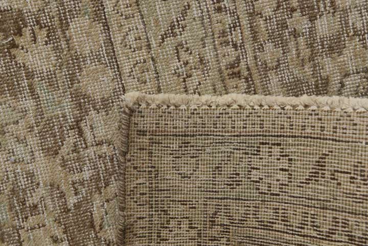 9' 9 x 12' 9 Hand Knotted Ultra Vintage Persian Wool Rug