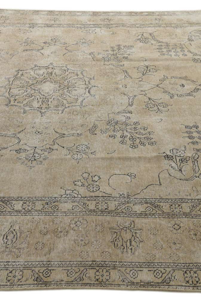 9' 6 x 12' 2 Hand Knotted Ultra Vintage Persian Wool Rug