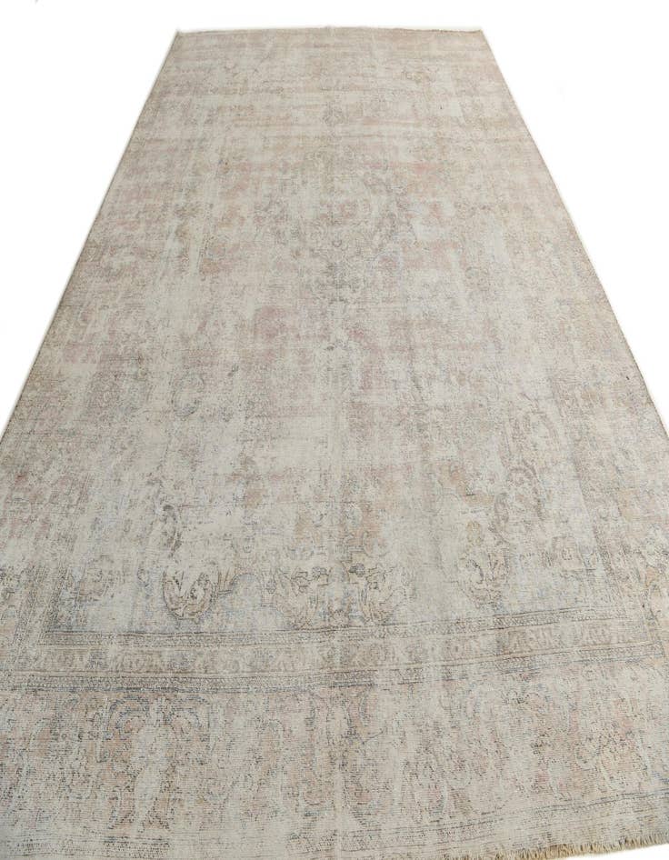 Detail image of 9' 8 x 13' 3  Hand Knotted Ultra Vintage Persian Wool Rug