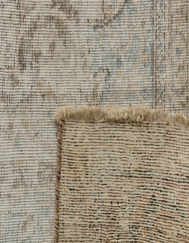 Detail image of 9' 8 x 13' 3  Hand Knotted Ultra Vintage Persian Wool Rug