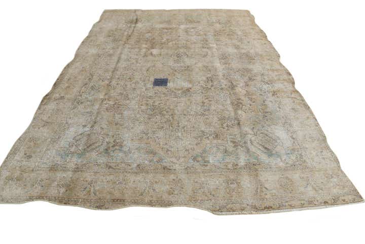 240cm x 340cm anudado a mano Ultra Vintage Alfombra Persa Lana