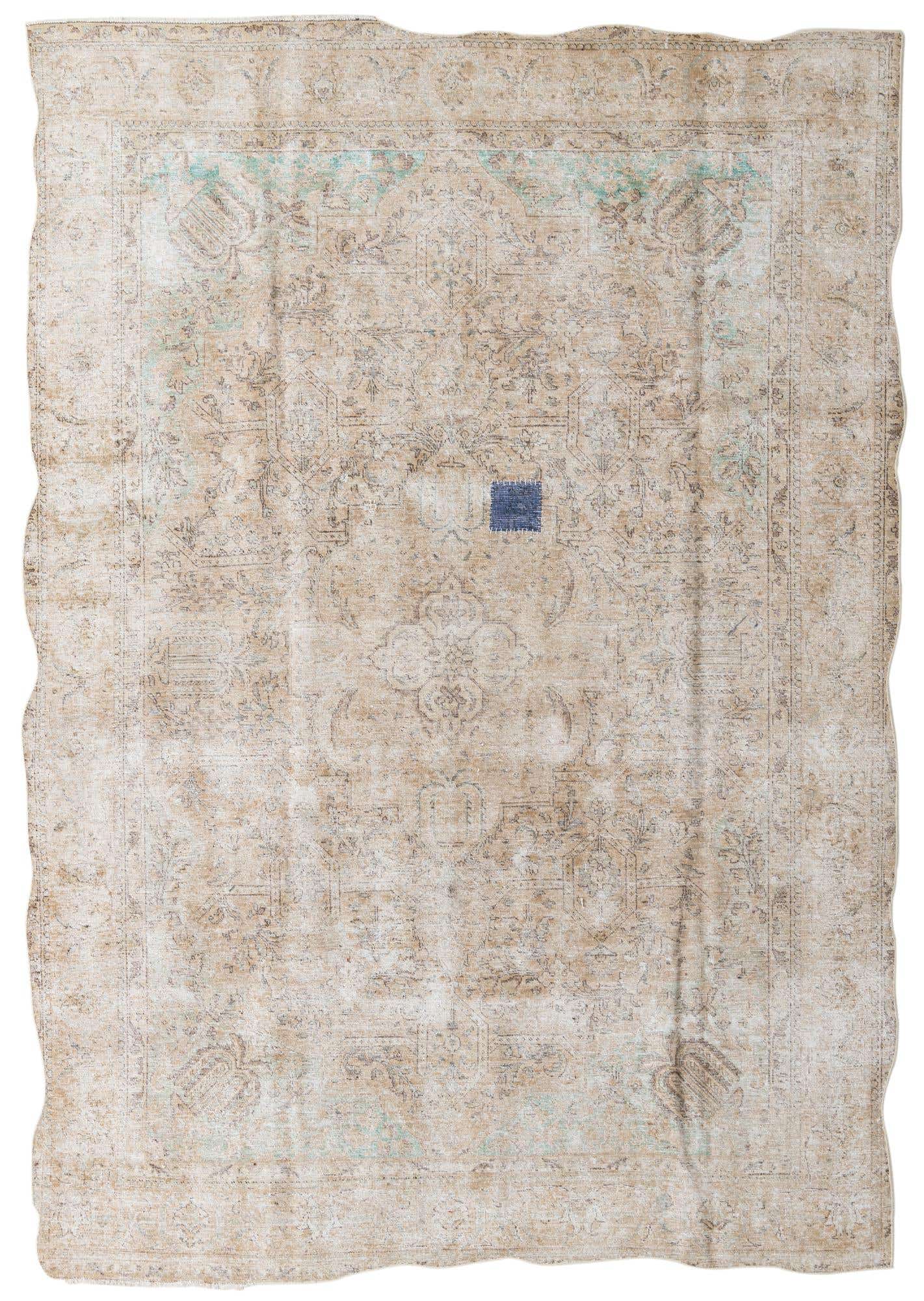 240cm x 340cm anudado a mano Ultra Vintage Alfombra Persa Lana