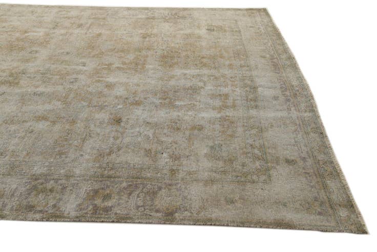 Detail image of 9' x 12' 8 Hand Knotted Ultra Vintage Persian Wool Rug