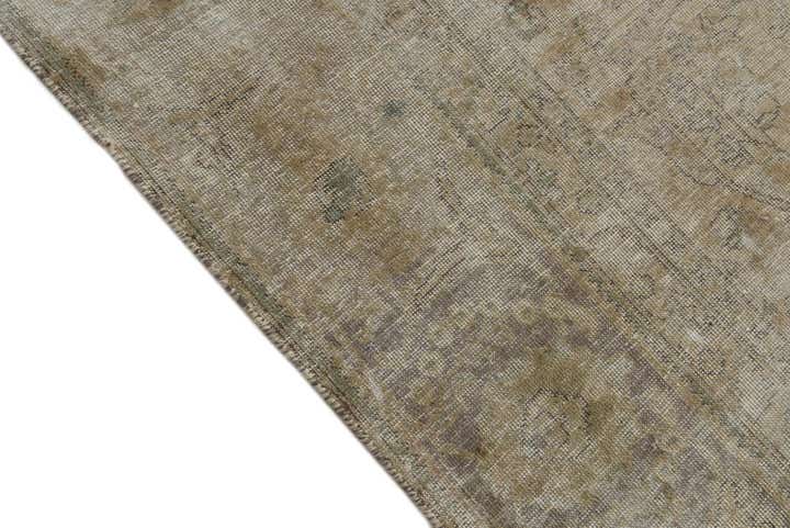 9' x 12' 8 Hand Knotted Ultra Vintage Persian Wool Rug