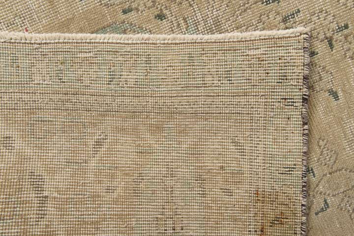 9' 8 x 12' 8 Hand Knotted Ultra Vintage Persian Wool Rug