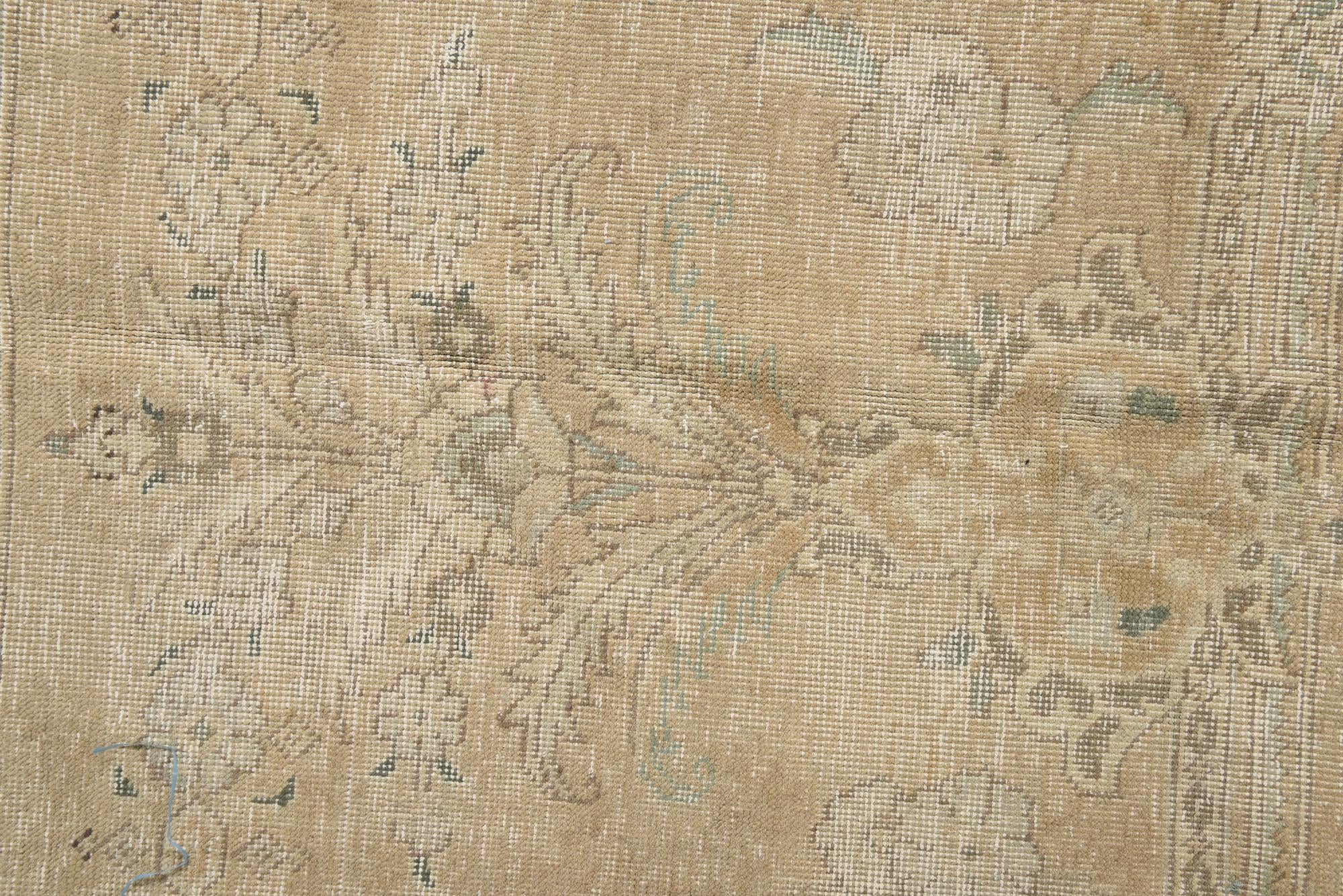 9' 8 x 12' 8 Hand Knotted Ultra Vintage Persian Wool Rug
